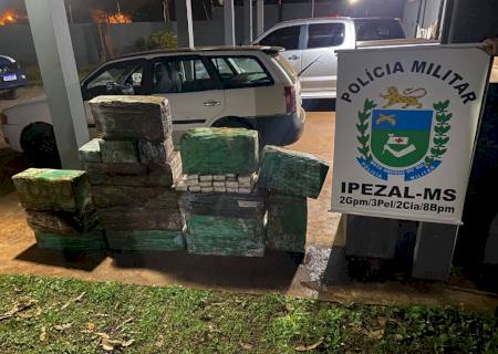 Casal é preso com mais de 300 kg de maconha em Ipezal