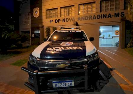 Força Tática prende jovem suspeito de tráfico de drogas em Nova Andradina