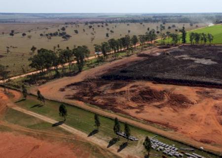 Marco para o meio ambiente de Nova Andradina, obra recupera área do antigo lixão