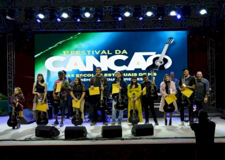 Com apoio da Fundesporte, final do Festival da Canção das Escolas Estaduais será nesta sexta-feira