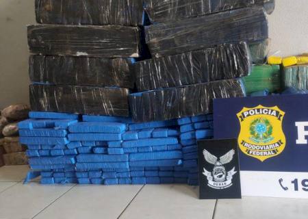 Ação conjunta fecha entreposto de droga e apreende 700 kg de maconha em Campo Grande