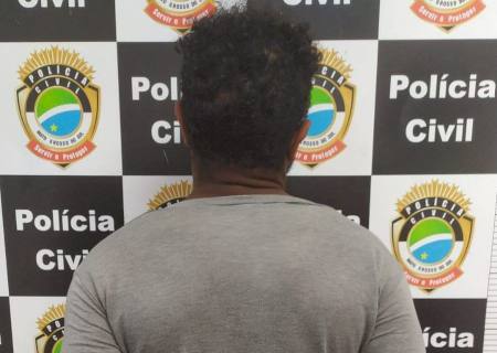 Polícia Civil de Miranda prende homem que importunou sexualmente uma adolescente