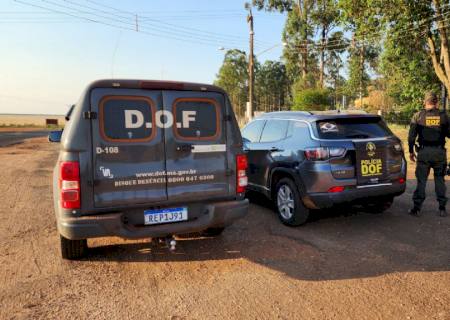 DOF recupera em Ponta Porã carro furtado em Campo Grande