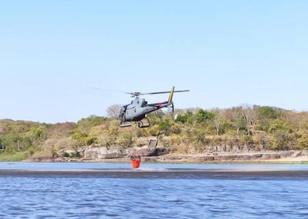 Mato Grosso do Sul vai enviar aeronave ao Amazonas para ajudar a combater fogo em floresta