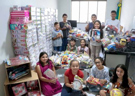 Câmara Mirim arrecada e distribui 500 brinquedos novos a crianças de Batayporã