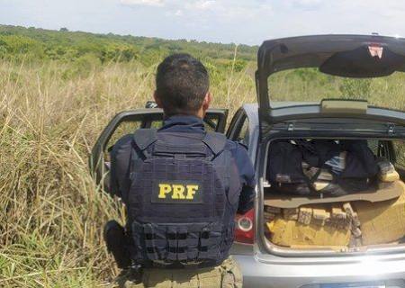 Após tentativa de fuga, traficante é preso com mais de 400 kg de maconha na capital