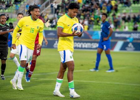 Pan: Brasil vence na estreia do futebol masculino