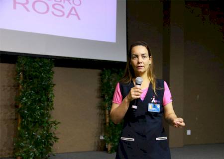 Palestra alusiva ao Outubro Rosa destaca importância da prevenção