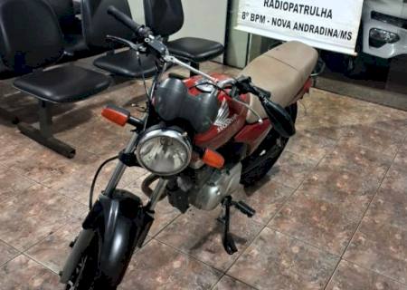 Homem é preso em Nova Andradina por desacato e pilotar moto embriagado e sem habilitação