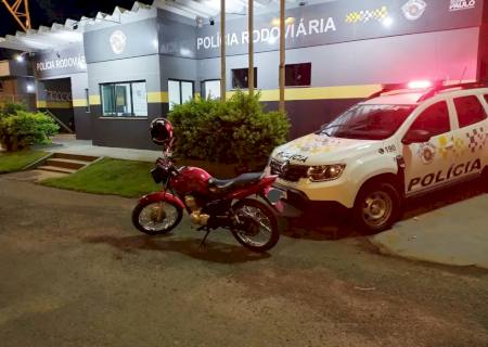 Em Rosana, PMR recupera moto furtada em Euclides da Cunha Paulista