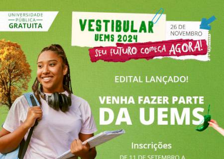 Inscrições para o vestibular da UEMS para curso de Direito em Bataguassu encerra dia (9)