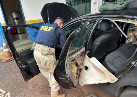 Drogas com destino a Rosana (SP) são interceptadas pela PRF em Amandina