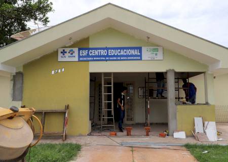 Prefeitura realiza reforma geral dos prédios das ESFs de Nova Andradina