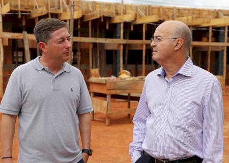 Construção de escola no Jardim Universitário avança e tem previsão de entrega