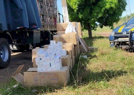 Carga com mais de 1.200 celulares é apreendida em Três Lagoas