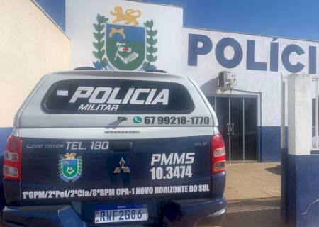 Polícia Militar prende foragido da Justiça em Novo Horizonte do Sul