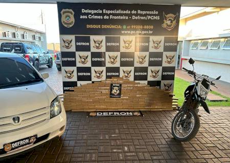 Traficante é baleado ao confrontar policiais da Defron na fronteira