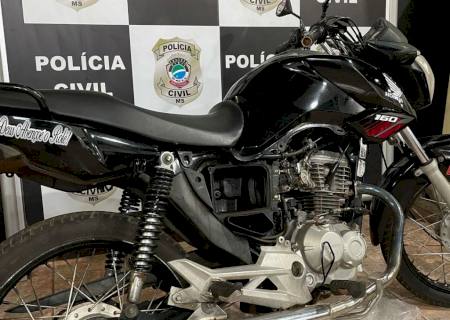 Denúncia leva SIG a recuperar moto furtada do pátio do Detran em Nova Andradina