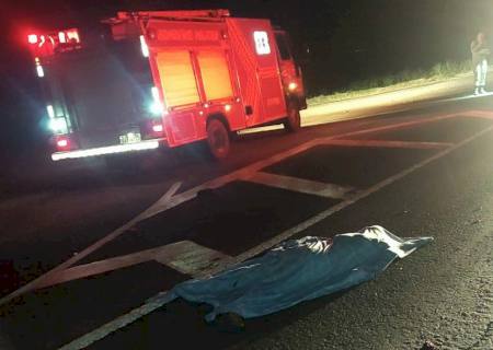 Identificado homem que morreu atropelado por ônibus na BR-267