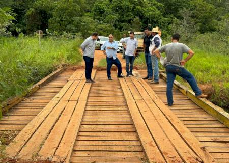 Governo vai construir pontes de concreto entre Teijin e a Fazenda Dois Morrinhos no Rio Samambaia