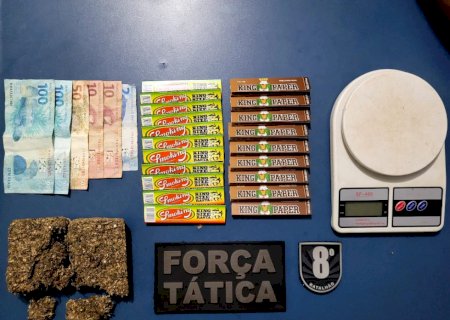 Foragido da Justiça é preso por tráfico de drogas em Nova Andradina