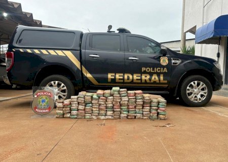 PF apreende 150 quilos de cocaína em Três Lagoas