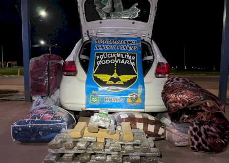 Polícia apreende em Ponta Porã carga de maconha que seguia para o Maranhão