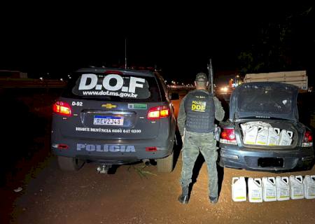 DOF intercepta mais de R$ 600 mil em defensivos agrícolas que tinham como destino Deodápolis