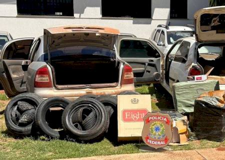 PF prende duas pessoas por contrabando e descaminho no MS