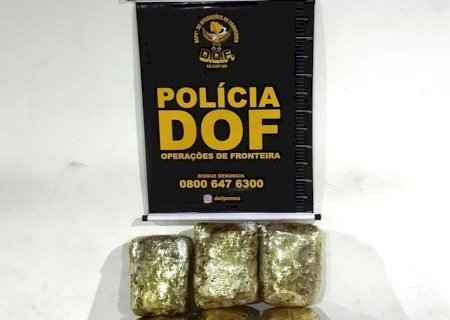 Adolescente que seguia com droga para Campo Grande é apreendido pelo DOF em Corumbá