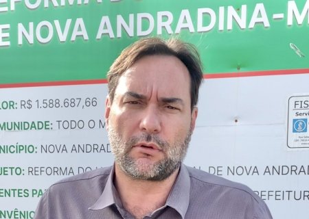 Dr. Leandro Fedossi vistoria obra de reforma, ampliação e modernização do Hospital Regional