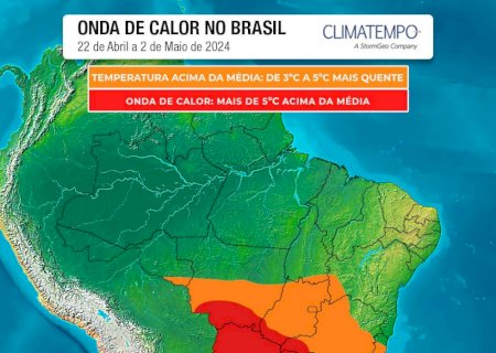 Brasil enfrenta nova onda de calor no final de abril