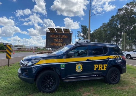 Maio Amarelo: PRF intensifica educação para o trânsito em Mato Grosso do Sul