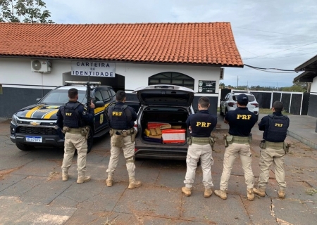 Casal é preso com mais de 250 kg de maconha em Caarapó