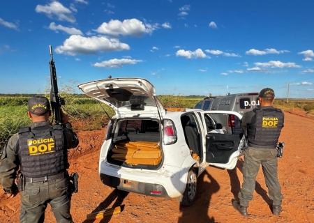 Homem é preso em Dourados com maconha que transportava para quitar dívida com agiota