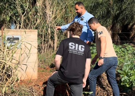 Sanesul descobre ligação clandestina de água em Nova Andradina