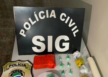 SIG prende traficante com drogas que eram comercializadas no Argemiro Ortega