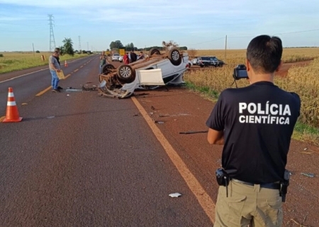 Moradora de Dourados morre em acidente na BR-463