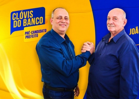 Em convenção marcada para esta terça-feira (30), Clóvis do Banco será oficializado candidato à reeleição da Prefeitura de Taquarussu