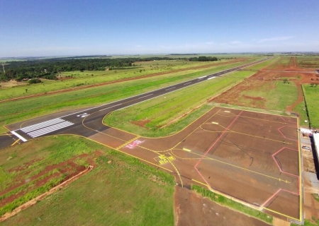 Mais de três anos depois, Exército finaliza obras na pista do Aeroporto de Dourados