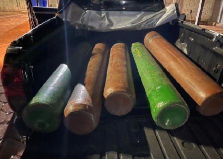 Polícia Federal apreende cocaína em cilindros de oxigênio em MS