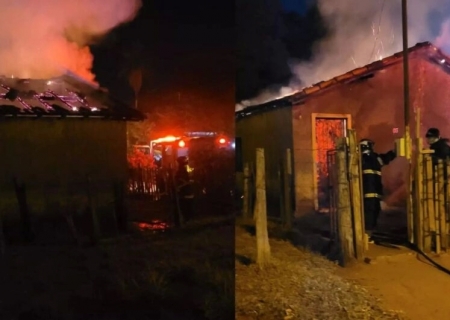 Casal é preso acusado de incendiar casa e tentar matar idosa a facadas em MS