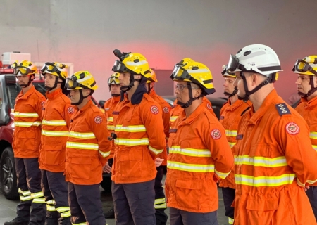 Bombeiros gaúchos estão a caminho de MS para ajudar no combate aos incêndios florestais