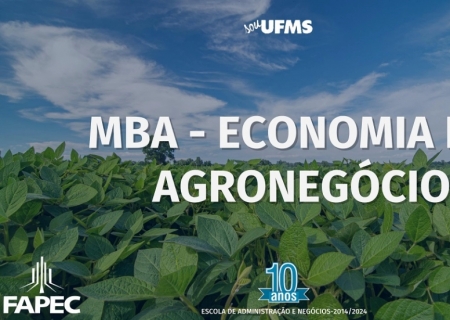 Inscrições abertas para MBA em Economia do Agronegócio e MBA em Economia e Negócios