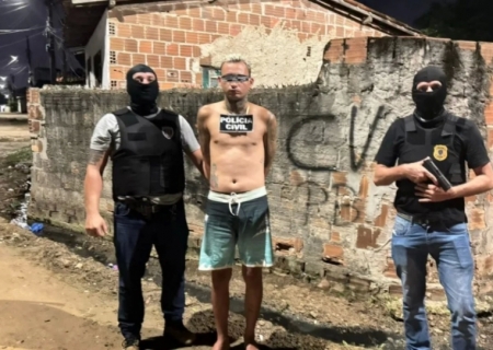 Suspeito de ser um dos chefes do Comando Vermelho é preso na Paraíba