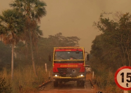 Bombeiros de MS mantém ações de controle, monitoramento e rescaldo no Pantanal