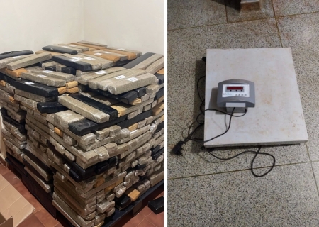 Polícia Militar encontra entreposto de drogas e apreende mais de 700 kg de maconha em Dourados