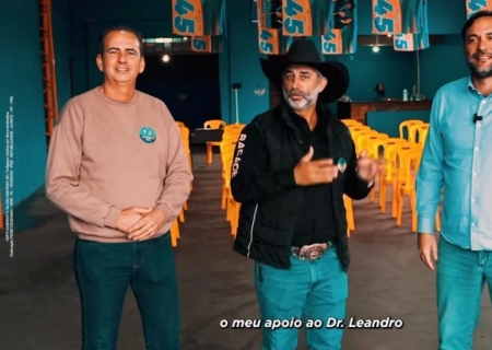 Juliano Ferro declara apoio a Dr. Leandro e Arion