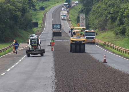 Concessionária alerta para interdições parciais na BR-163/MS devido a obras e serviços de melhorias