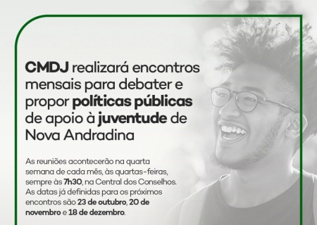 Conselho Municipal dos Direitos da Juventude define calendário de reuniões até o final do ano